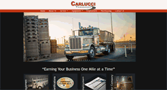 Desktop Screenshot of carluccitransport.com
